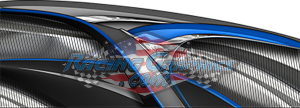 Custom Armored Blue Graphics